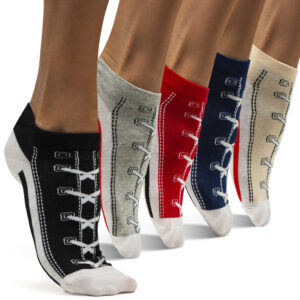 Unisex Low Cut Short Tube Socks | Set of 5 Colors